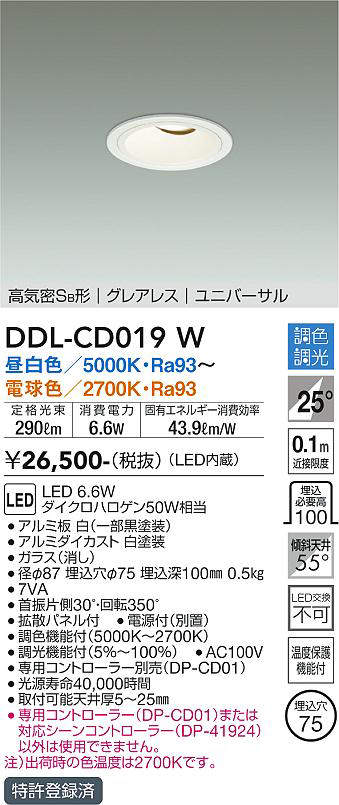 ddlcd019w