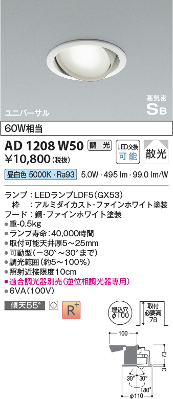 ad1208w50