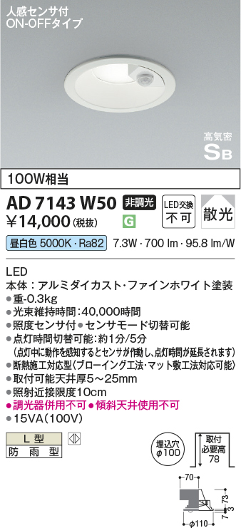 ad7143w50