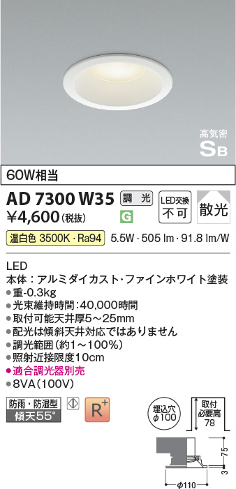 ad7300w35