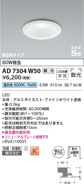 ad7304w50